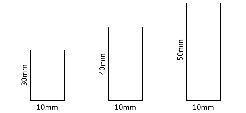 Sufit rastrowy prostokat